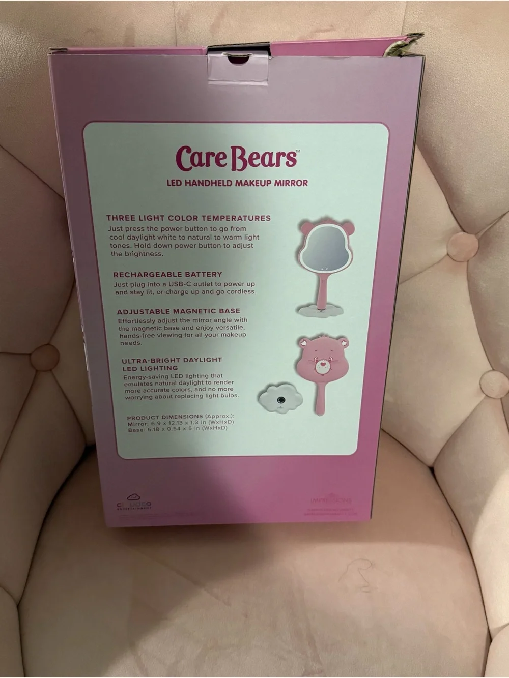 🩷 Urban Outfitter's+ Colmpressions Vanity Company X Care Bears Cheer Bear Mirror